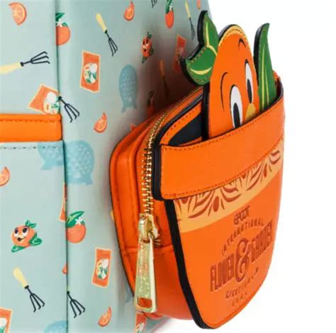 Orange Bird Flower And Garden Festival Loungefly Backpack