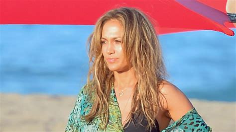 Jennifer Lopez Looks Stunning In White Swimsuit On St Barts Vacation