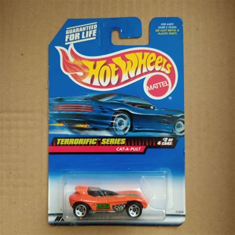 Hot Wheels Cat A Pult Older Blue Card Shopee Malaysia