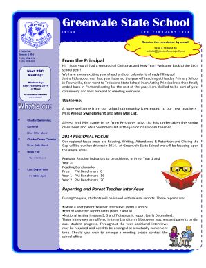 Fillable Online Newsletters - Windaroo Valley State High School Fax ...