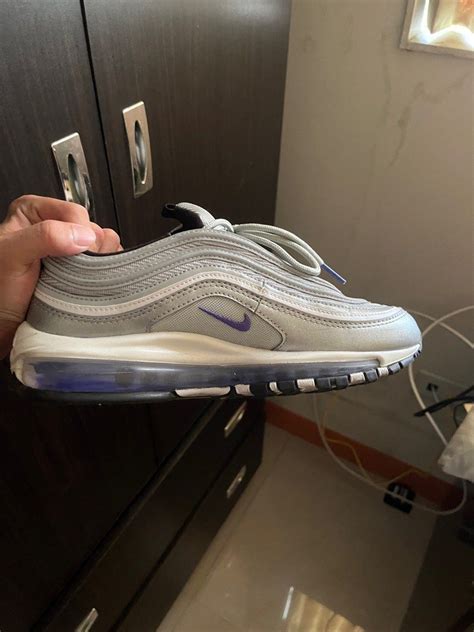 Nike Air Max97 紫勾銀彈 他的時尚 鞋 休閒鞋在旋轉拍賣