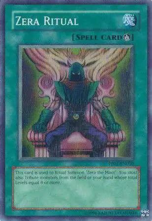 Yugioh Gx Trading Card Game Premium Pack Single Card Super Rare Zera