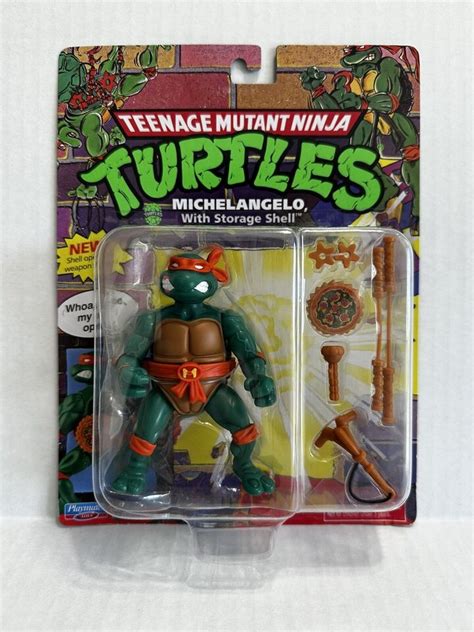 Playmates Tmnt Teenage Mutant Ninja Turtles Storage Shell Action Figure Set Of 4 Ebay