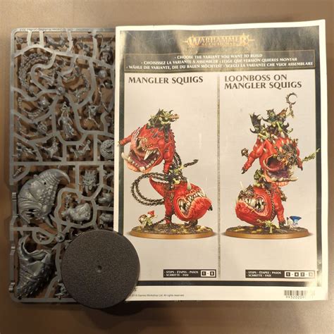 GAMESWORKSHOP WARHAMMER AGE OF SIGMAR Gloomspite Gitz Mangler Squigs