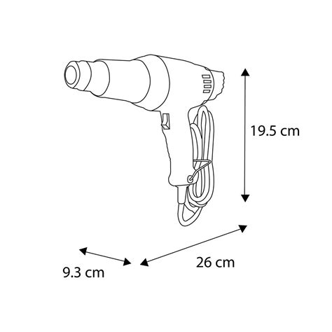 PISTOLA DE CALOR DOBLE TEMPERATURA DE 11 6 120 VOLT MILWAUKEE