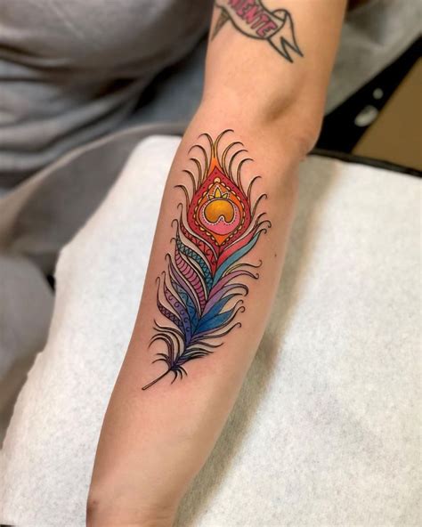 30 Pretty Peacock Feather Tattoos To Inspire You Style Vp Page 11