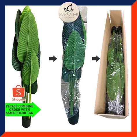 Premium Artificial Banana Leaves Pokok Pisang Tiruan Berkualiti Tinggi