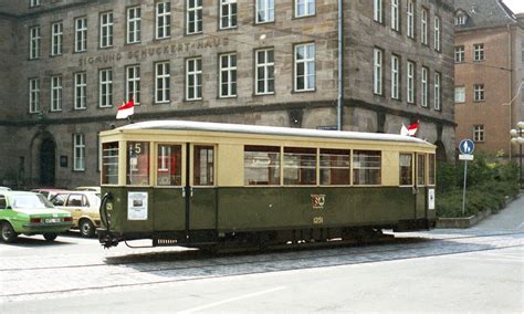 Stra Enbahn N Rnberg Historischer Tw Man Ssw Vor Dem