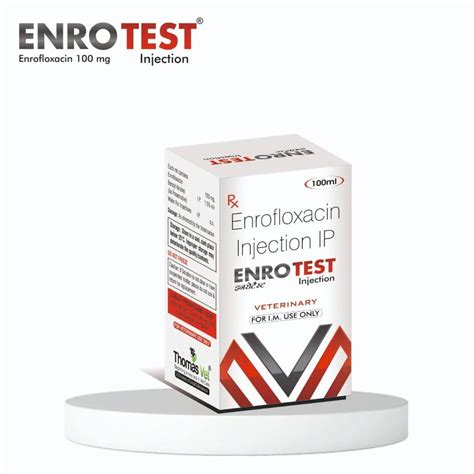 Enrofloxacin Ml Enrofloxacin Injection Mg Packaging Type Bottle