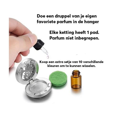 Geurketting Aromatherapie Hanger Parfum Verdeler Tree Of Life