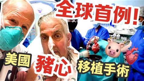 【有片！慎入】全球首例 美國病人移植豬心臟！高清全片來了！ Youtube