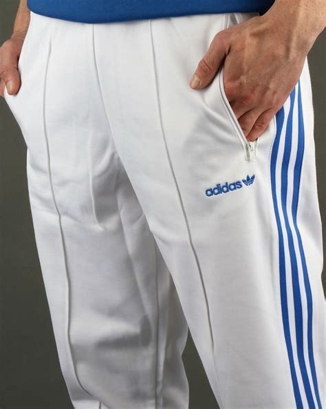 Adidas Originals Os Beckenbauer Track Pants Whitetracksuitbottoms