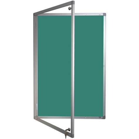 Fire Safe Aluminium Frame Tamperproof Notice Board Cara Fabric