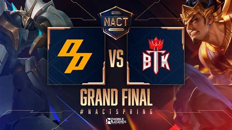 Grand Final Nact Spring Mobile Legends Bang Bang Youtube