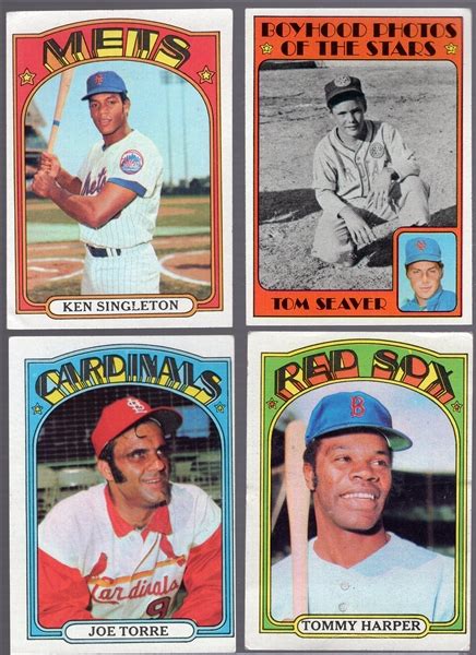 Lot Detail 1972 Topps Bb 65 Asst