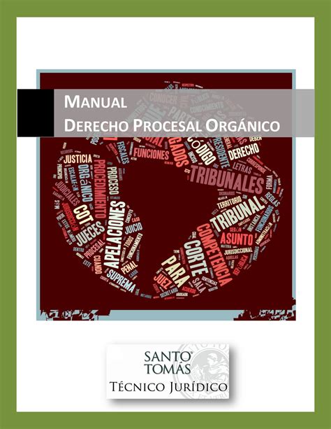 Manual Derecho Procesal Org Nico Ust Studocu