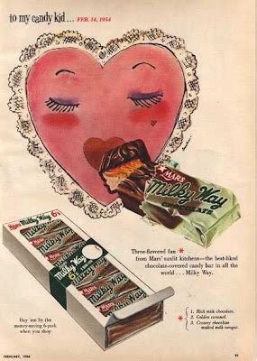 Dying For Chocolate Vintage Valentine S Day Chocolate Advertisements