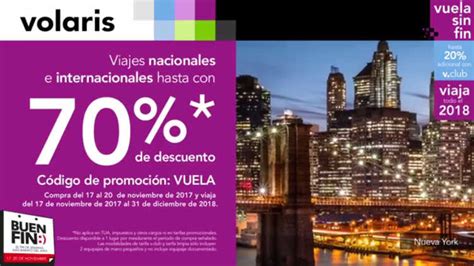 Ofertas El Buen Fin 2017 Volaris Promocion Descuentos