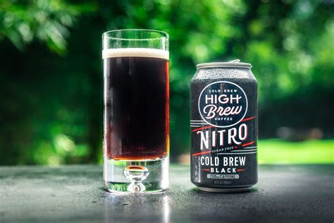 High Brew Coffee Cold Brew Nitro Black Sugar Free Dairy Free