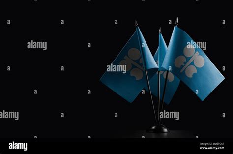 Small national flags of the Organization of the Petroleum Exporting ...