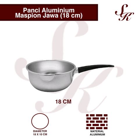 Panci Aluminium Maspion Jawa 18cm Lazada Indonesia