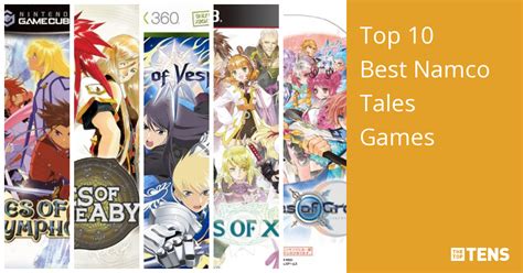 Top 10 Best Namco Tales Games - TheTopTens