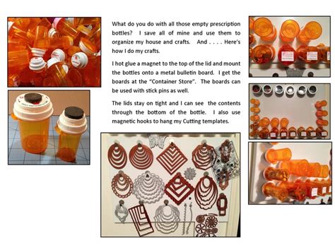 27 best Prescription bottle crafts images on Pinterest | Prescription bottles, Pill bottles and ...