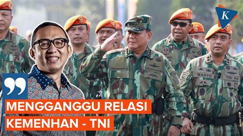 Kata Pengamat Soal Usulan Perubahan UU No 34 Tahun 2004 Tentang TNI