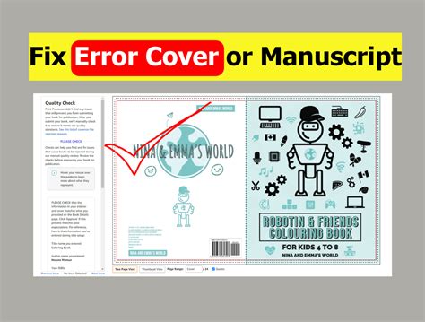 Fix Error Rejected Cover Or Manuscript Resize By Hossne Mamun On Dribbble