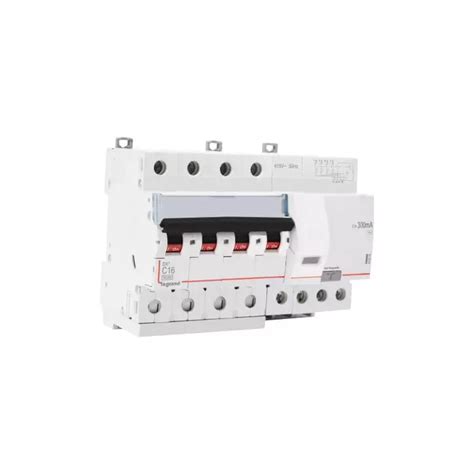 Buy Legrand 25 A DX3 RCBO Four Pole 300 MA 411376 Online In India At