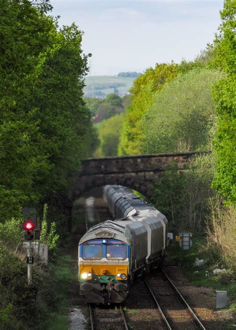 GBRf 66711 Sence 6M38 Arcow Quarry Bredbury Tilcon P Flickr