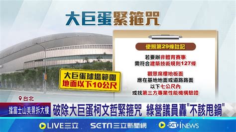 大巨蛋辦演唱會卡關 議員籲 關鍵在安全 各界盼大巨蛋辦演唱會 北市議會黨團協商擬解套 ｜記者 羅珮瑜 徐兆緯｜【娛樂星世界】20240612｜三立新聞台 Youtube