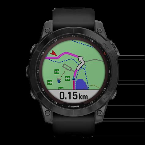 Garmin fēnix® 7 Sapphire Solar Smartwatch, Black/Titanium - Worldshop