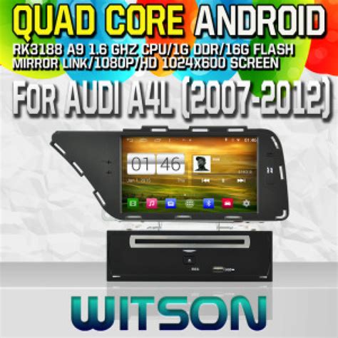 Navigatie Android Dedicata Audi A L B A Q Witson W M Platforma