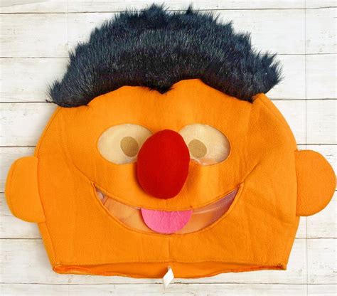 Large Sesame Street Ernie Halloween Costume Dress Up … - Gem