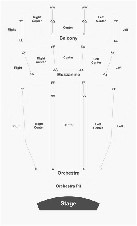 Ovens Auditorium Seating Map