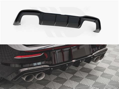 Aggressive Diffuser V For Volkswagen Golf R Dejavu Cars Because