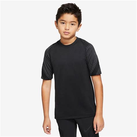 Nike Kids Breathe Strike Top - Black/Black/Anthracite/Black - Boys ...