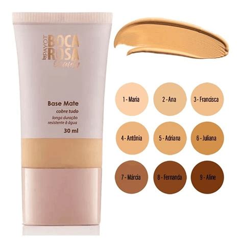 Base Boca Rosa Beauty Matte Payot MercadoLivre