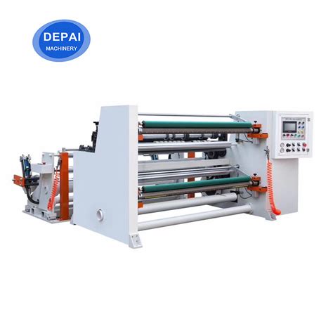 Horizontal Type 1300 Paper Roll Slitting Rewinding Machine For Non