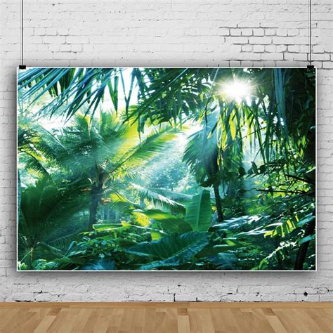 Amazon YongFoto 12x8ft Tropical Jungle Backdrop Rainforest Lush