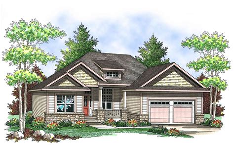 Craftsman Ranch Home Plan - 89655AH | Architectural Designs - House Plans