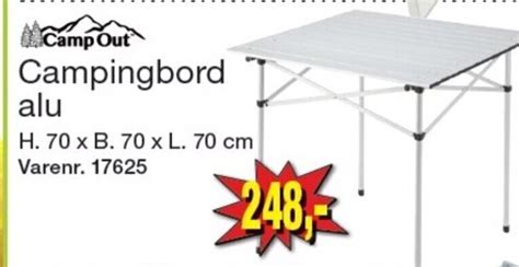 Camp Out Campingbord Tilbud Hos Harald Nyborg