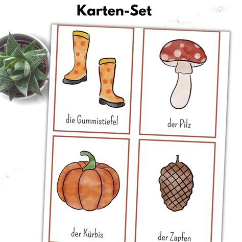 Material Paket Herbst Kinderlachen Ideen