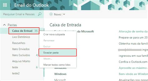 Como Excluir Todos Os E Mails Do Hotmail Outlook De Uma Vez Tecwhite