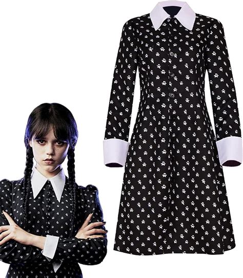 Irrun Wednesday Addams Dress For Adult Wednesday Addams Costume For