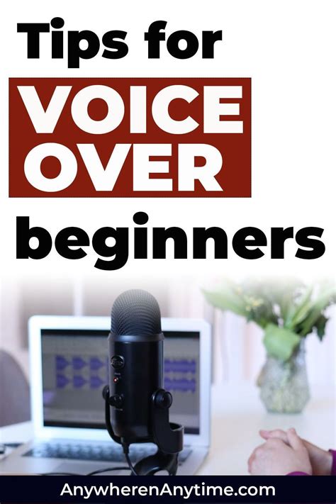 Voice Over Work From Home Tips And Training For Beginners