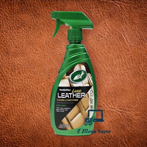 🇺🇲turtle Wax Quick And Easy Luxe Leather Cleaner And Conditioner 473ml