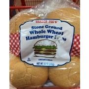 Trader Joe S Hamburger Buns Stone Ground Whole Wheat Calories