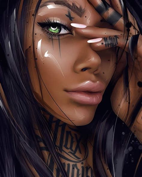 Black Woman Art Wallpaper